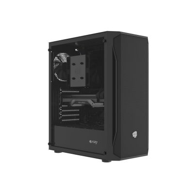 25. FURY COMPUTERGEHÄUSE FURY SHOBO SH4F MIDI TOWER MIT FENSTER SCHWARZ