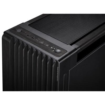 10. Asus PROART PA602 WOOD METAL PWM BLACK Gehäuse