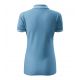 8. Adler Urban W MLI-22014 azurblaues Poloshirt