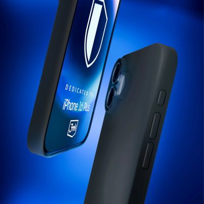 8. 3mk Hardy Silikon-MagCase für iPhone 16 Plus – Grau