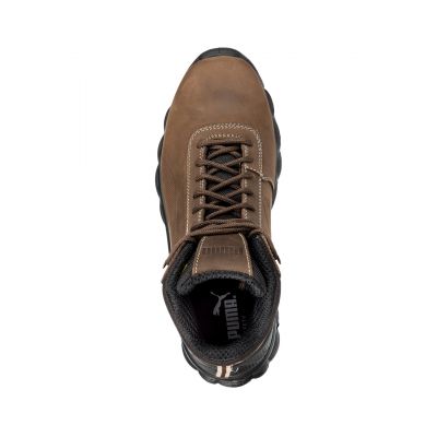 5. Puma Cordur Brown Mid M MLI-S14B9 dunkelbraune Schuhe