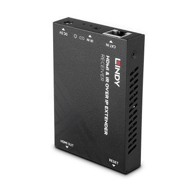 6. Lindy HDMI- und IR-over-IP-Extender – Empfänger, 1920 x 1080 Pixel, AV-Receiver, 150 m, kabelgebunden, HDCP