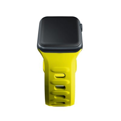 12. 3mk Silikon- Watch für Apple Watch 38/40/41 mm – Gelb