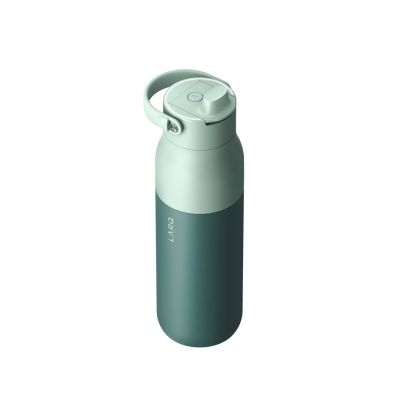 4. LARQ Bottle PureVis 2 - intelligente, selbstreinigende Filterflasche, UV-C-Licht 1L (Eukalyptusgrün)