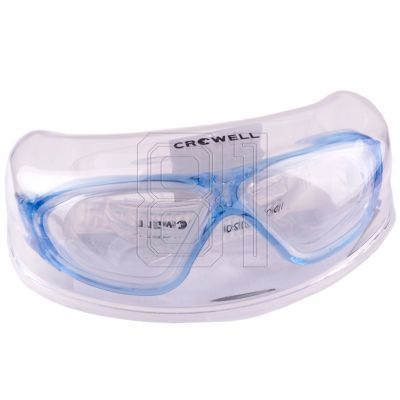 2. Crowell Idol 8120 Schwimmbrille okul-8120-niebie-transparent