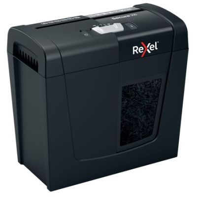 5. Rexel Secure X6 Aktenvernichter (P-4), 6 Blatt, 10-Liter-Auffangbehälter