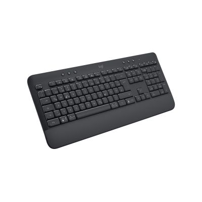 4. Logitech Signature K650 Bluetooth QWERTZ-Tastatur, Deutsch, Graphit