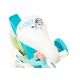 21. TOIMSA Bluey 12" Kinderfahrrad Blau und Limette