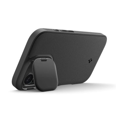 4. Spigen Optik Armor MagSafe Hülle für iPhone 17 - Schwarz