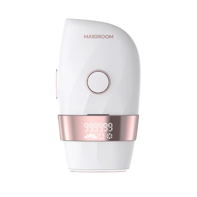 MAXGROOM JD-TM003 IPL-Epilierer zur Haarentfernung – weiß und rosa