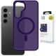 3mk Smoke MagCase für Samsung Galaxy S25 – Lila