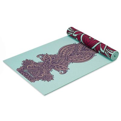 11. Gaiam Ara Rouge Doppelseitige Yogamatte 6 mm 63368