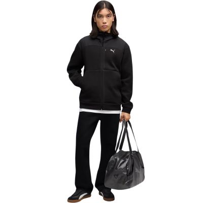 5. Herren-Hoodie Puma Tech Material Mix, schwarz 694490 01