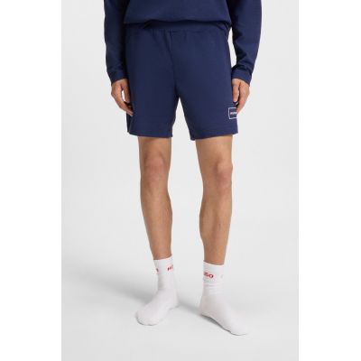 5. Hugo Loungewear Laze AZZURRO Herren-Schlafshorts (50525247-409)