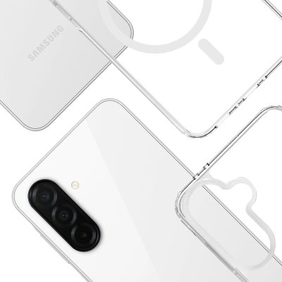 8. 3mk Armor MagCase für Samsung Galaxy A26 5G – Transparent