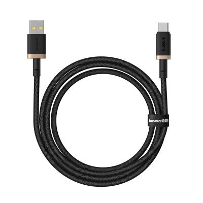 Baseus Dura USB-Typ-C-Kabel 60W 1m (Schwarz-Gold)
