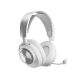 Steelseries Arctis Nova Pro Kabelloses Gaming-Headset mit Bluetooth-Kopfbügel, Silber, Weiß