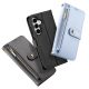 11. Dux Ducis Lawa Lederhülle für Samsung Galaxy S25+ mit abnehmbarer magnetischer Brieftasche – Blau