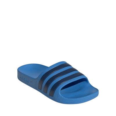 2. Adidas Adilette Aqua K blaue Kinderhausschuhe JS2495