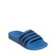 2. Adidas Adilette Aqua K blaue Kinderhausschuhe JS2495