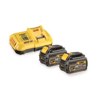 2. Akku mit Ladegerät für Dewalt XR DeWalt XR Flexvolt DCB118T2 (Li-Ion)