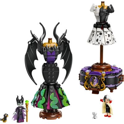 3. LEGO DISNEY CLASSIC 43262 Maleficent und Cruella de Vil Kleider