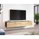 3. TV-Schrank VIGO '180' 30/180/40 schwarz/wotan Eiche