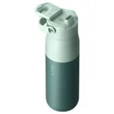 LARQ Bottle Swig Top - Thermosflasche mit Strohhalm 680ml (Eukalyptusgrün)