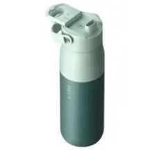 LARQ Bottle Swig Top - Thermosflasche mit Strohhalm 680ml (Eukalyptusgrün)
