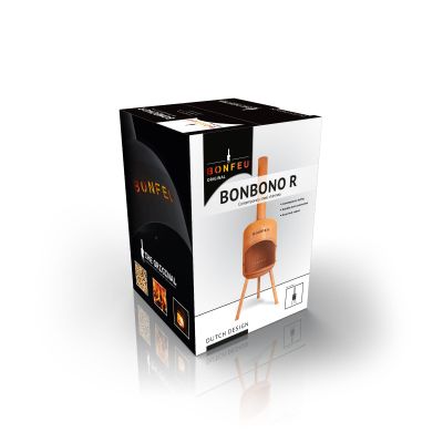 12. Bonfeu Bonbono Gartenkamin rostig 4501R
