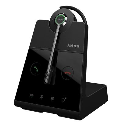 2. Jabra Engage 65 SE Kabelloses On-Ear-Headset mit Kopfbügel, geeignet für Büro/Callcenter, Schwarz