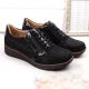 8. Filippo W PAW467 schwarze Keilschuhe aus Leder