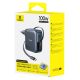 4. Baseus EnerCore CJ11 100W Wandladegerät mit USB-A- und USB-C-Anschlüssen und einziehbarem USB-C-Kabel – Schwarz