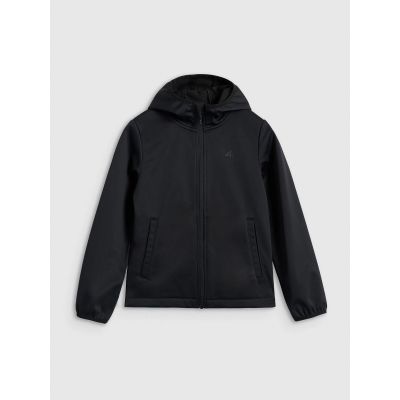 6. Softshelljacke, winddichte Membran 5000, Jungen 4F 4FJRAW25TSOFM516-20S