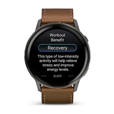 6. Garmin Venu 4 3,56 cm (1,4") AMOLED 45 mm Digital 454 x 454 px Touchscreen Schwarz WLAN GPS
