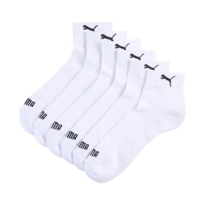 Puma Cushioned Quarter Socks 3er-Pack Weiß 938581 02