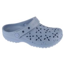 Crocs Classic Floral Cut Out Clog Kids 210943-453 Blau 29/30
