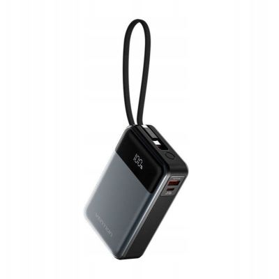 2. Vention Powerbank 20000 mAh 65 W mit integriertem USB-C-Kabel