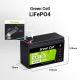 3. GREEN CELL LIFEPO4 CUBE-AKKU 7AH 12V/12,8V 89,6Wh LFPGC12V7AH