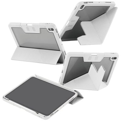 3. Care by PanzerGlass Y-Fold-Case für iPad Air 11" 2025 (7. Generation) / iPad Air 11" 2024 (6. Generation) - Hellgrau