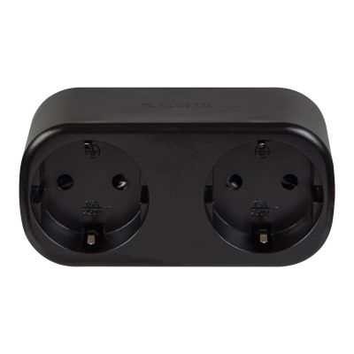 6. BLOW SMART DOPPELSTECKDOSEN-KONTROLLE MIT WLAN-FUNKTION TUYA SCHWARZ