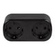 6. BLOW SMART DOPPELSTECKDOSEN-KONTROLLE MIT WLAN-FUNKTION TUYA SCHWARZ