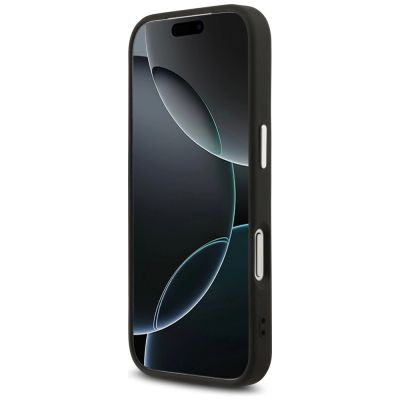 5. Karl Lagerfeld Choupette Pin MagSafe Hülle für iPhone 17 Pro - Schwarz