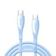 Joyroom S-A59 Vibrant Series 60W USB-C - USB-C-Kabel 1,2 m - blau