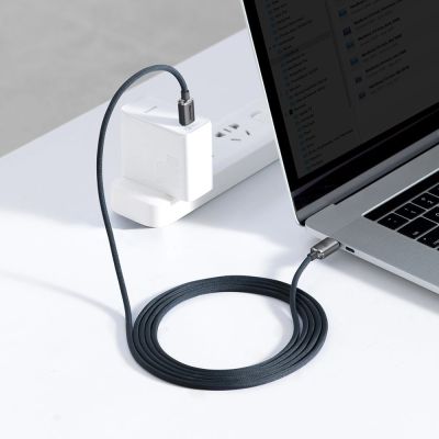 10. Baseus CAJY000701 USB-C – USB-C PD-Kabel 100 W 5 A 480 Mbit/s 2 m – Schwarz