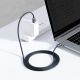 10. Baseus CAJY000701 USB-C – USB-C PD-Kabel 100 W 5 A 480 Mbit/s 2 m – Schwarz