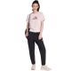 6. adidas Damen-T-Shirt mit Blumenmuster, hellrosa, KT2765