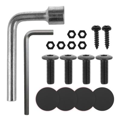 5. MACLEAN Schreibtischständer für Monitor oder Laptop, Gasfeder, für sitzendes und stehendes Arbeiten, Schwarz MC-493