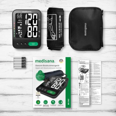 4. Medisana BU 582 Oberarm-Blutdruckmessgerät (schwarz)