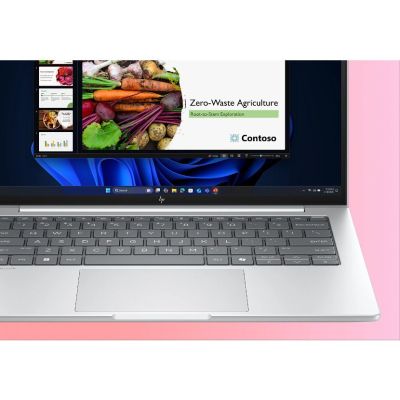 9. HP EliteBook 8 G1i AI Laptop mit Intel Core Ultra 5 225U Prozessor, 35,6 cm (14") WUXGA-Display, 16 GB DDR5-SDRAM, 512 GB SSD, Wi-Fi 6E (802.11ax), Windows 11 Pro, Silber